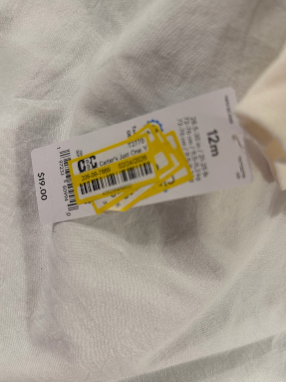 Carter's Navy Snowflake Leggings with Cream Tulle Top & Gray Bodysuit - Picture 6 of 7
